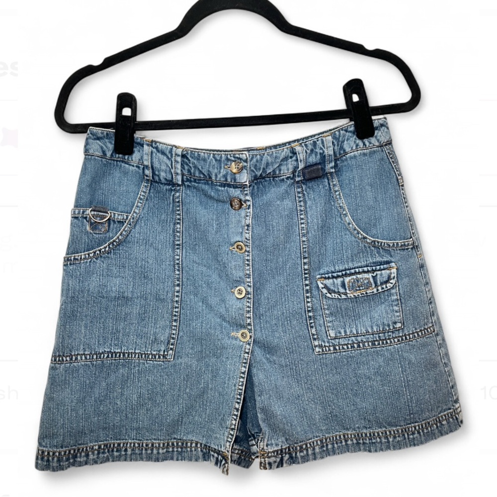 St. John's Bay Light Blue Jean Shorts